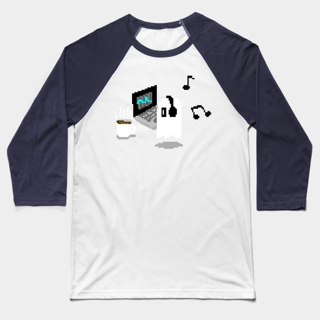 NAPSTABLOOK CHILL UNDERTALE Baseball T-Shirt by Deluxion